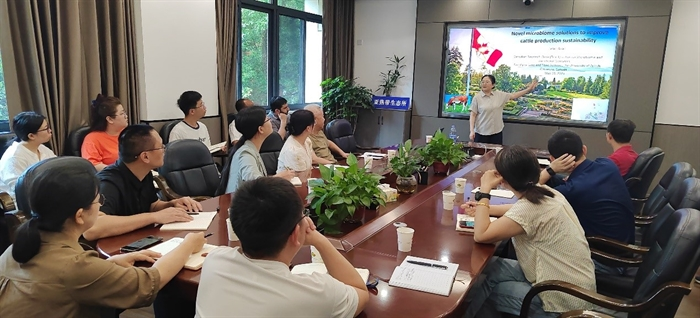 加拿大英屬哥倫比亞大學(xué)Leluo Guan教授到亞熱帶生態(tài)所開展學(xué)術(shù)交流